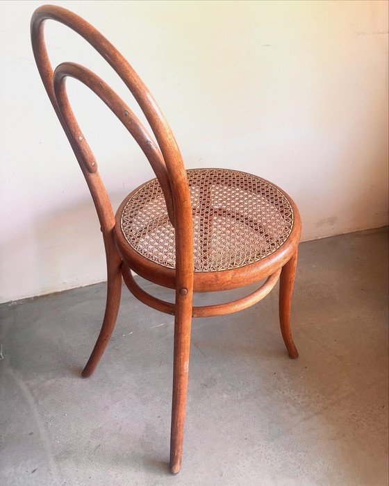 Image 1 of Silla auxiliar Thonet n.º 14, primera edición, 1859