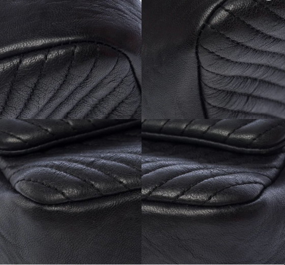 Image 1 of Sac CHANEL Timeless/Classique en Cuir Noir - 103574
