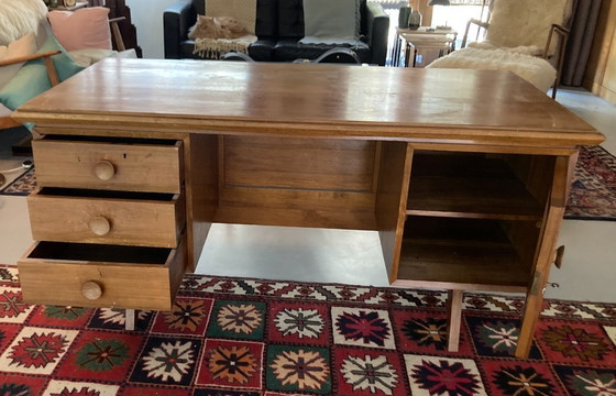 Image 1 of Scrivania vintage in teak massello, design scandinavo.