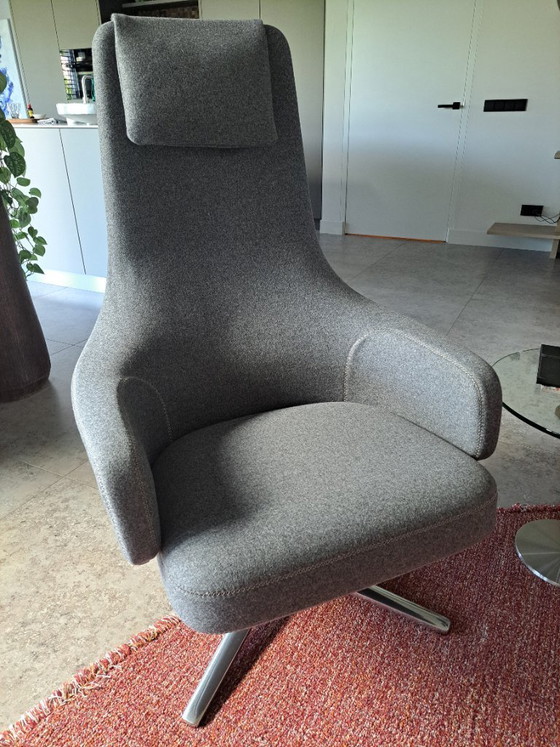 Image 1 of 2x Vitra Sessel - 1x Repos & 1x Repos Grande & 2 Ottemans
