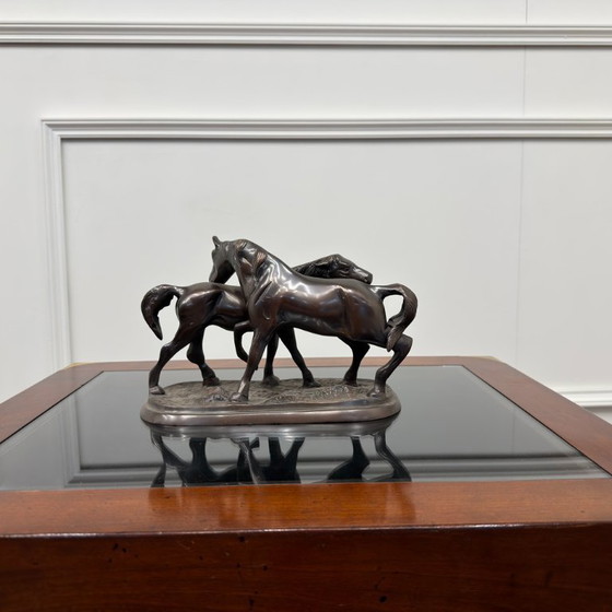 Scultura in bronzo di due cavalli – Sculture (photo 4 of 8)