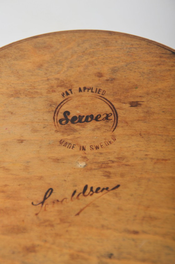 Image 1 of Swedish wastebasket designed by Martin Aberg for Servex, 1950s