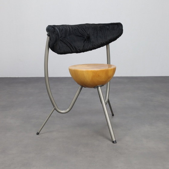 Image 1 of 4x Sedia da pranzo postmoderna di Rob Eckhardt, anni '80