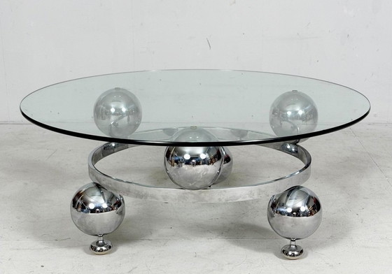 Image 1 of Space Age/Sputnik/Atomic, Coffee Table, Couchtisch, Deutschland, 1970er Jahre