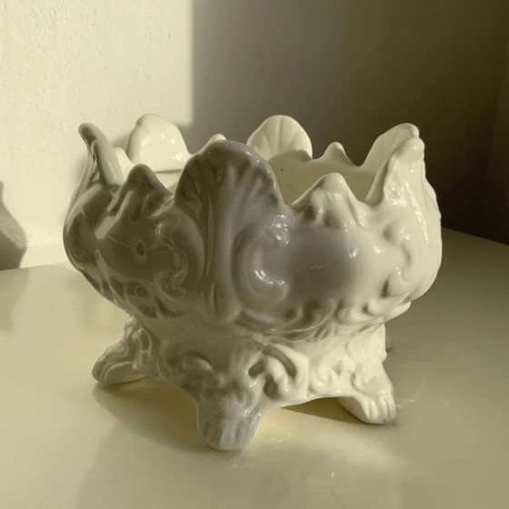 Image 1 of Antieke Franse aardewerken theepot, 1873