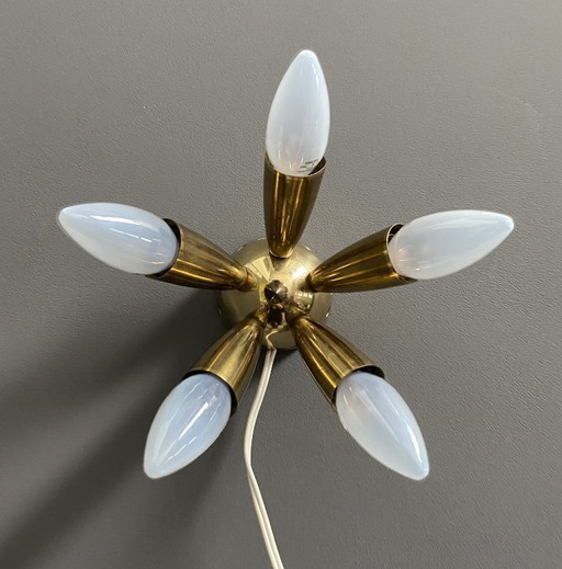 Wolfgang Tumpel plafond-/wandlamp jaren 60