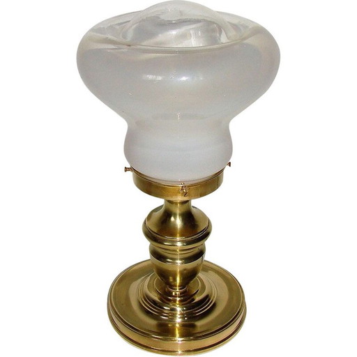 Lámpara de mesa vintage italiana de los años 60