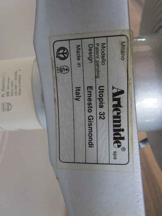 Image 1 of Applique vintage in vetro e metallo di Ernesto Gismondi.