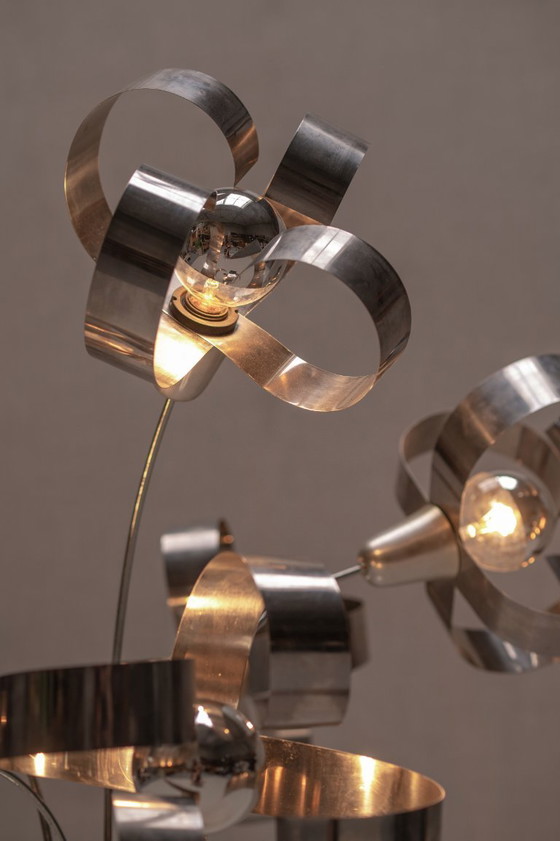 Image 1 of Italiaanse vloerlamp uit het Space Age tijdperk, 1970