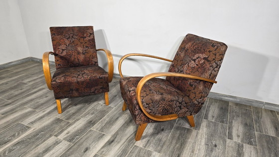 Image 1 of Fauteuils Art Déco de Jindrich Halabala