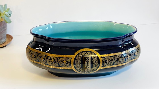 Image 1 of Fioriera in ceramica di Sarreguemines Francia