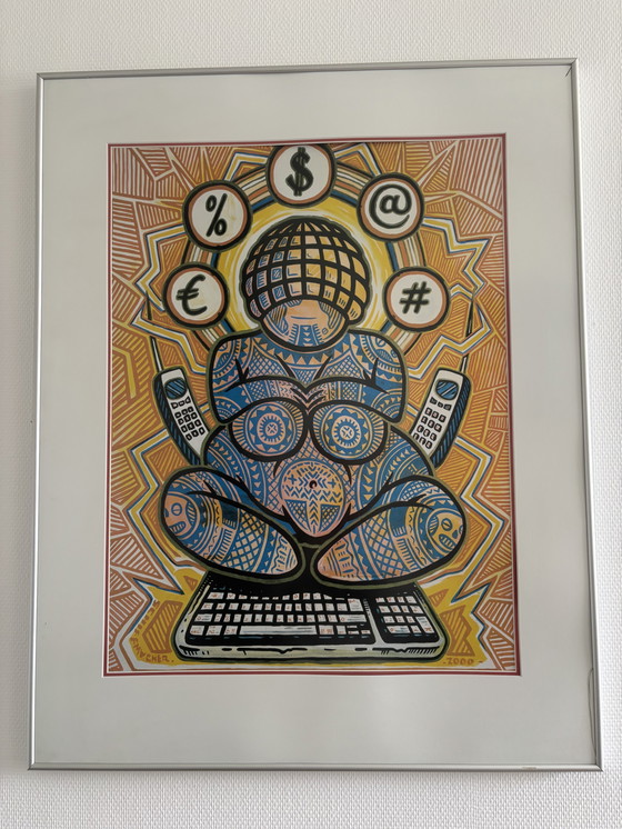 Image 1 of Schilderij Henk Schiffmacher