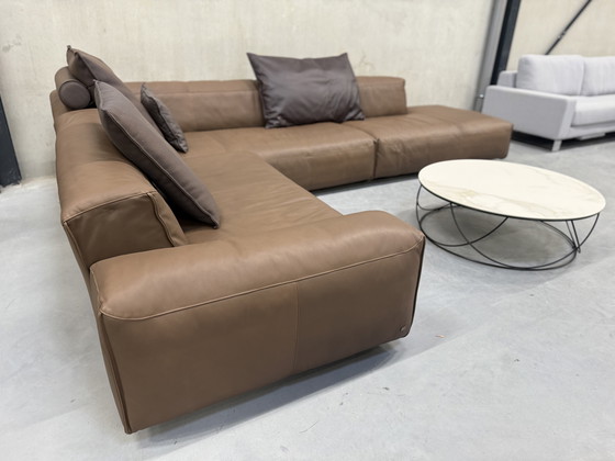 Image 1 of Divano angolare Rolf Benz Mio in pelle marrone 253x344