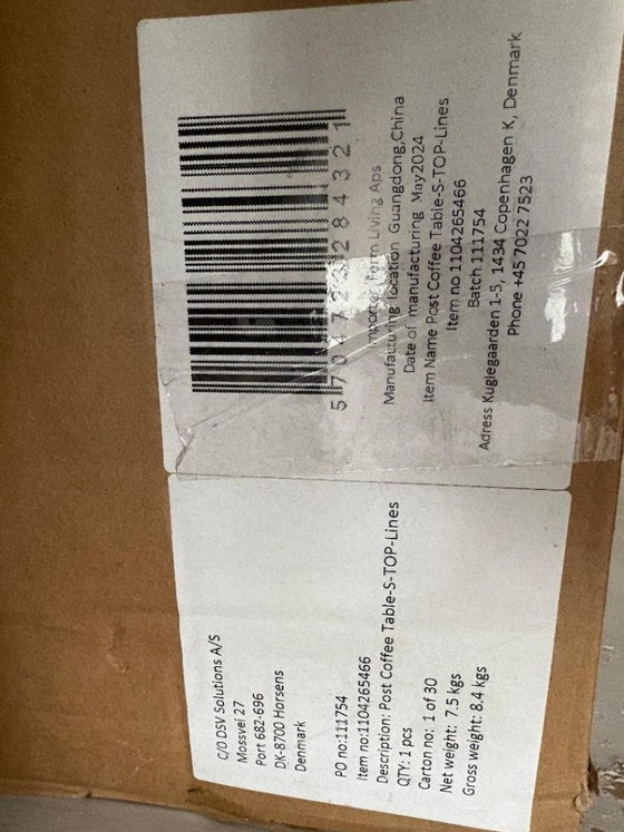 Image 1 of Post coffee table Ferm Living New in Packaging