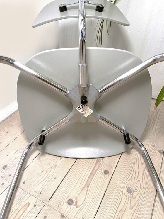 Image 1 of 6 x Original Egon Eiermann SE68 Chair | Wilde + Spieth | Mid Century Modern | Vintage German Design | Stackable Chair, Stapelstu