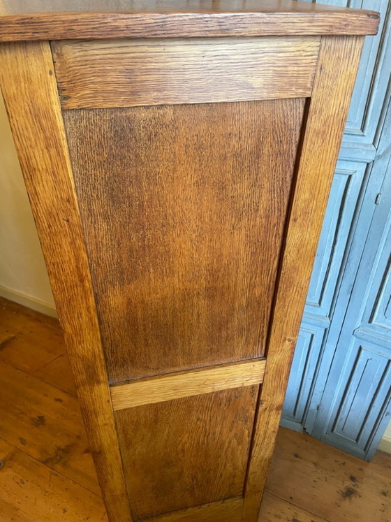 Image 1 of Rolluikkast Archiefkast Muziekkast art deco 1930 Frans