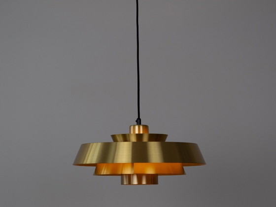 Image 1 of Danish vintage Nova pendant lamp by Jo Hammerborg, Fog og Morup, 1963