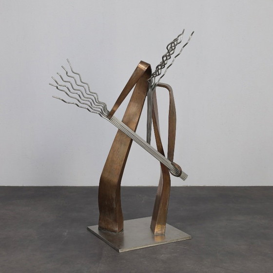 Image 1 of Der Akkord (Het Akkoord) Abstrakte Skulptur von André van der Linden