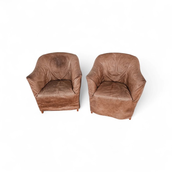 2 x Fauteuil Doralice par Antonio Citterio / Paolo Nava / années 1980 – Retro (photo 10 of 13)
