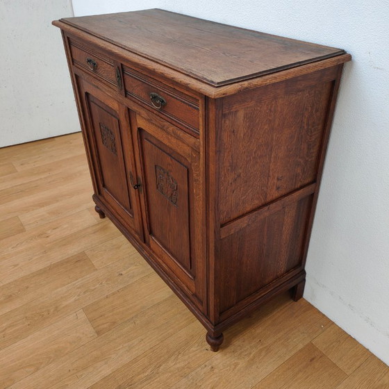 Image 1 of Credenza, cassettiera e comò antichi francesi vintage, mobili da bagno