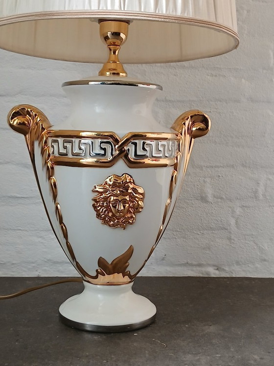 Image 1 of Tafellamp Porselein - Italy - 1970's