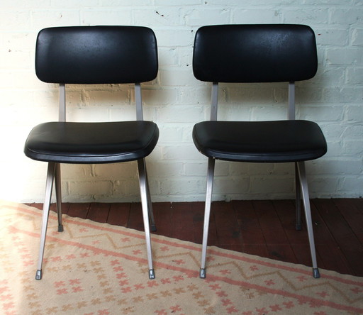 2 chaises de résultat originales Arhrend the Circle (de Friso Kramer et Wim Rietveld)