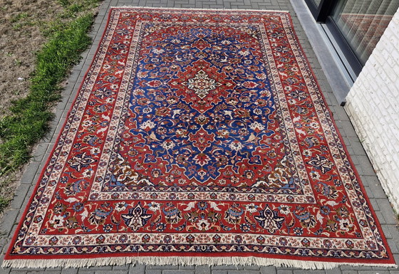 Alfombra Persa anudada a mano 378x268 – Algodón, Lana (photo 2 of 15)