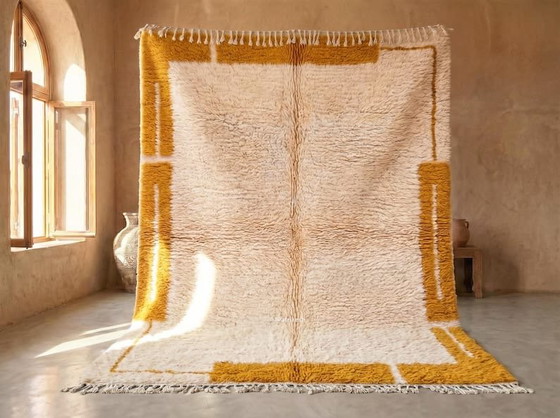 Auténtica alfombra bereber tradicional hecha a mano de 150/250 cm. – Alberto Bazzani, Wool (photo 6 of 7)