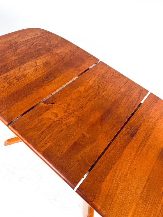 Image 1 of Table de salle à manger extensible vintage, Glostrup Møbelfabrik '70