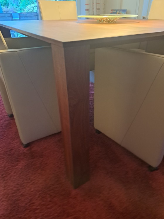 Tavolo da pranzo moderno e 4 poltrone da pranzo – Art of Living, Set da pranzo, Wood (photo 4 of 5)