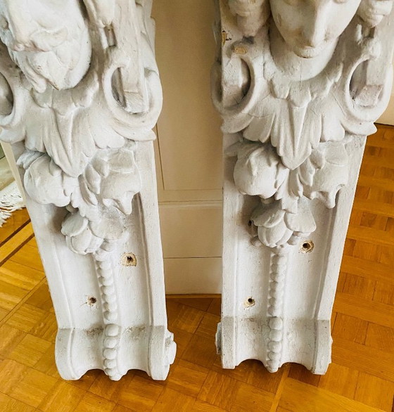 Image 1 of 2 Gable consoles