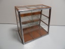 Vetrina da forno vintage con visoni