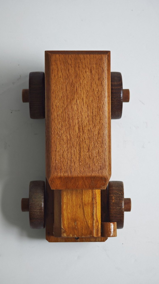 Image 1 of Voiture miniature en bois, vintage