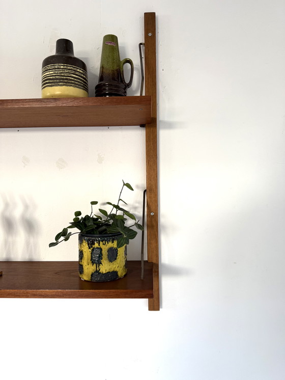 Image 1 of Vintage teak wall system, Poul Cadovius '60