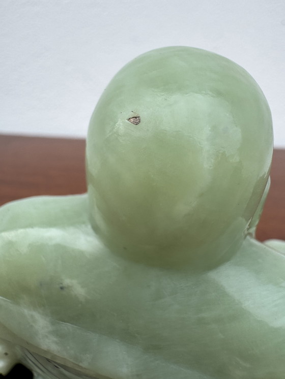 Image 1 of Antiker chinesischer Jade-Buddha