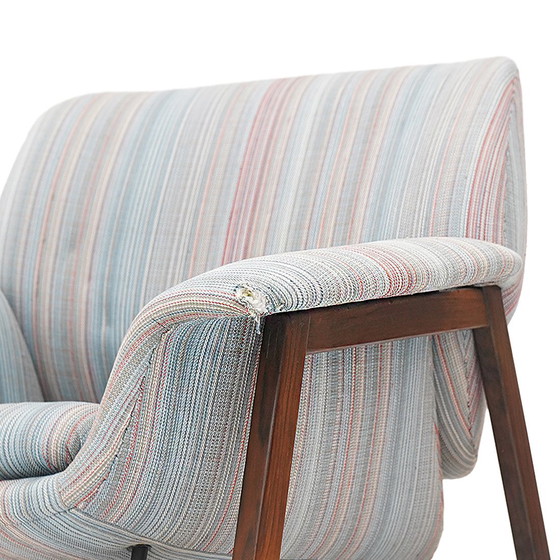 Image 1 of Pair of “849” armchairs by Gianfranco Frattini for Cassina, 1950s