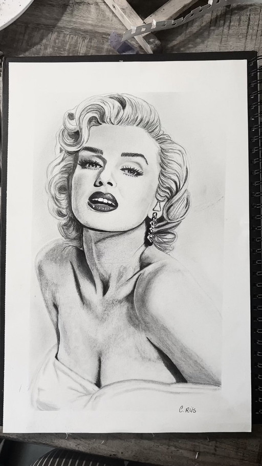 Disegno di Marilyn Monroe