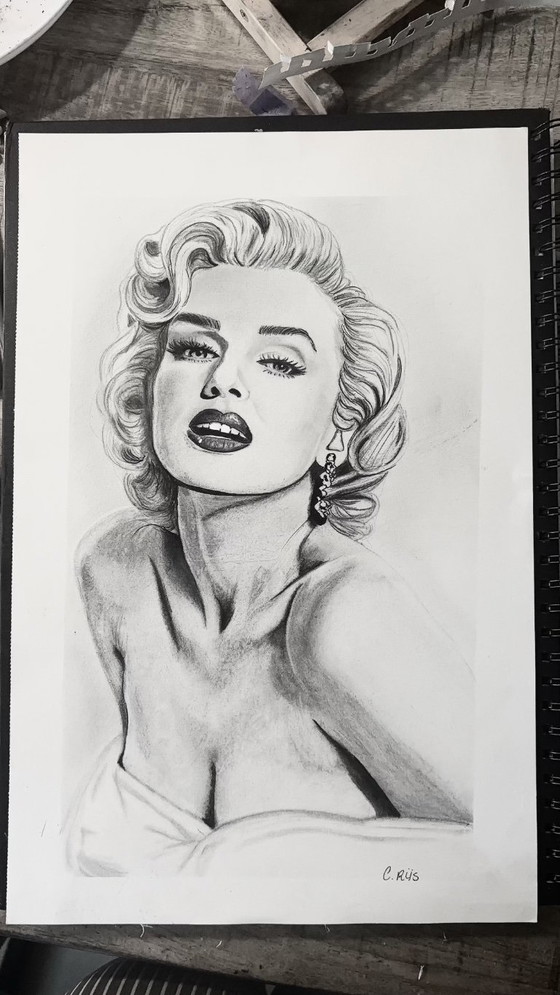 Image 1 of Disegno di Marilyn Monroe