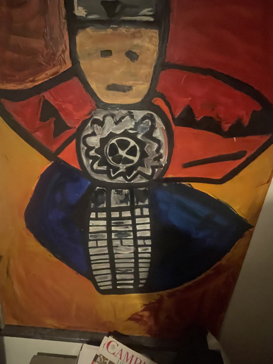 Image 1 of Schilderijen van onbekende kunstenaar 