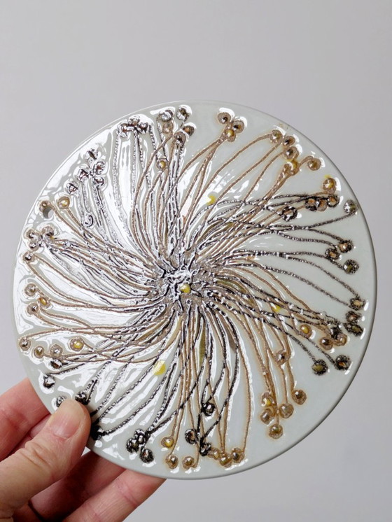 Image 1 of 2 x Royal Copenhagen Plates or Trivets | 1970s Fajance Denmark