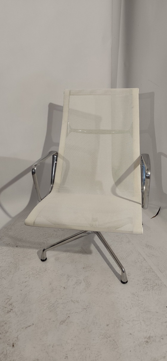 20 Vitra Charles Eames Fauteuils Uitzonderlijke Staat – Verstelbare relaxstoel, Polyester, Chrome (photo 2 of 6)