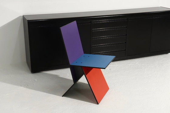 Image 1 of Credenza postmoderna di design italiano di Elco anni '80