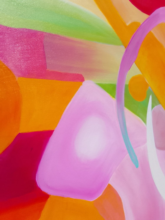 Image 1 of Acrylbild #calypso 100x100cm