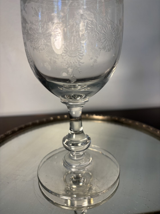Vaso de agua Meisenthal, principios del siglo XX – Vasos y jarras, Crystal (photo 4 of 11)