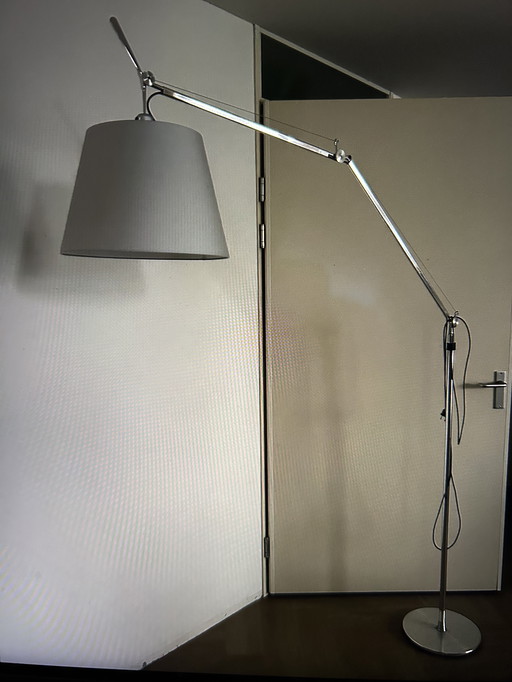 Artemide Tolomeo Mega dimbaar Silk kap diameter 42 cm.