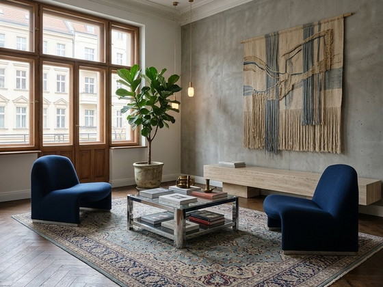 Image 1 of Fauteuils Alky des années 1970, conçus par Giancarlo Piretti pour Castelli. Paire restaurée.