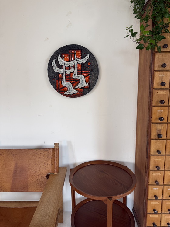 Image 1 of Piatto da parete in ceramica vintage, Germania Ovest '60