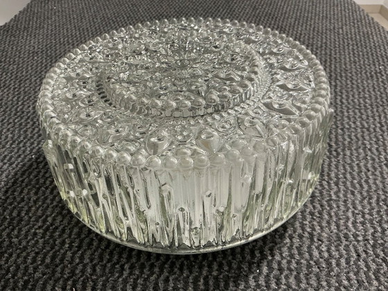 Image 1 of Vintage Ceiling Lamp Glass