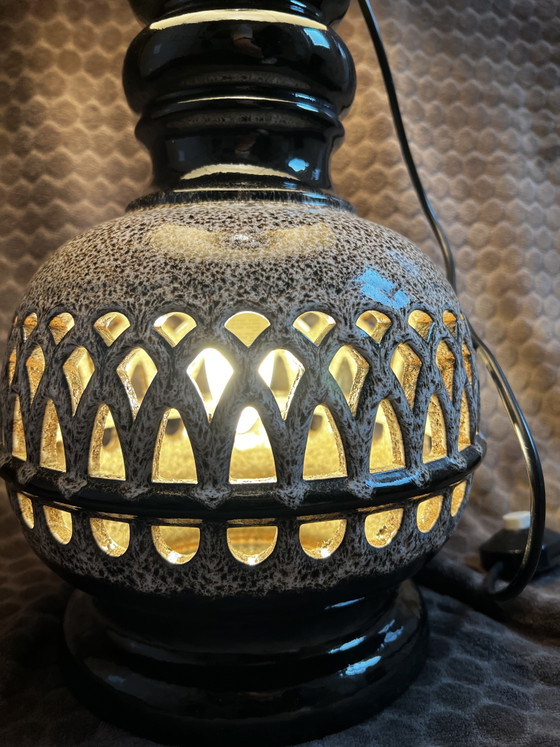 Bellissima lampada da terra vintage XL della Germania Ovest degli anni '70 – Hustadt Leuchten (photo 3 of 9)