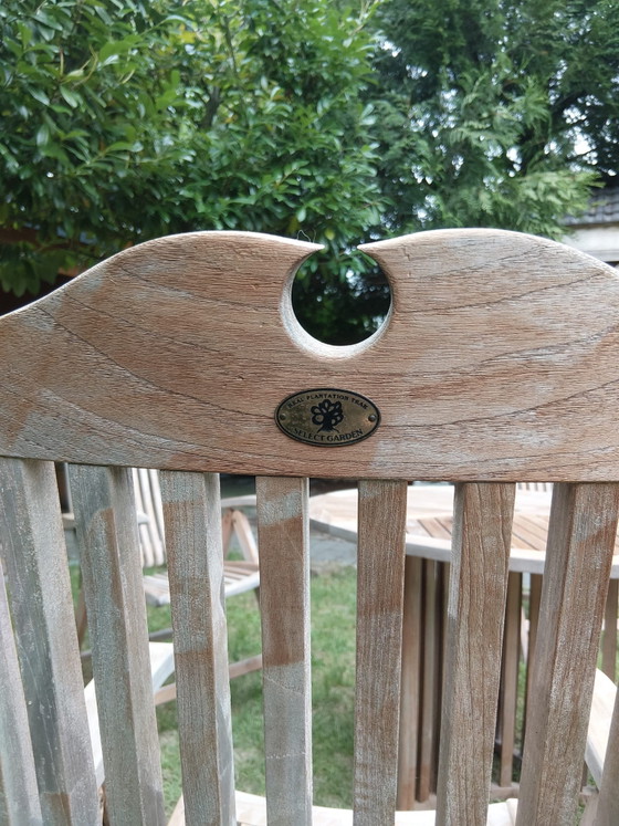 Ensemble de jardin en teck avec coussins inclus – Select Garden, Ensembles de jardin, Wood (photo 6 of 7)